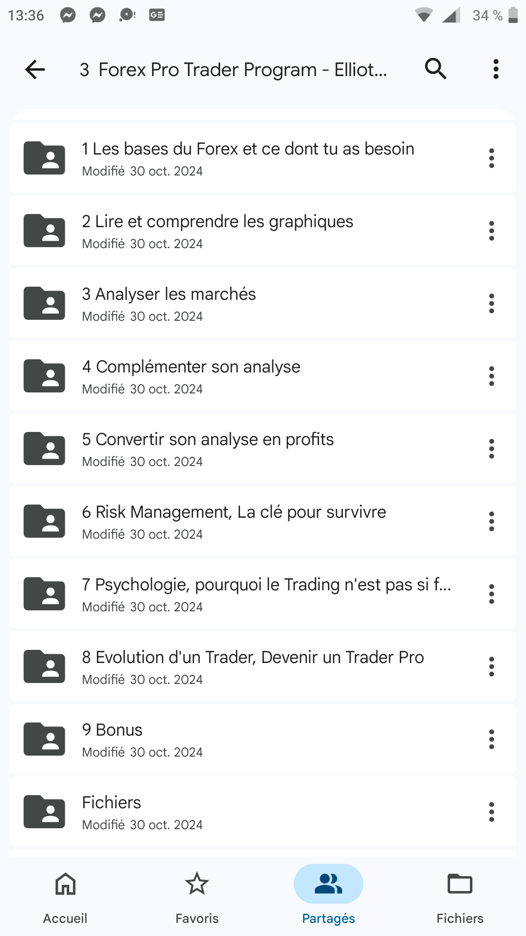 Package de formation trading avec stratégie – Image 4